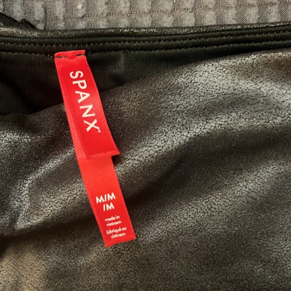 Faux leather spanx leggings! - Picture 2 of 3
